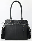 American Darling Adbg1501 Tote Hand Tooled Genuine Leather Women Bag Western Handbag Purse