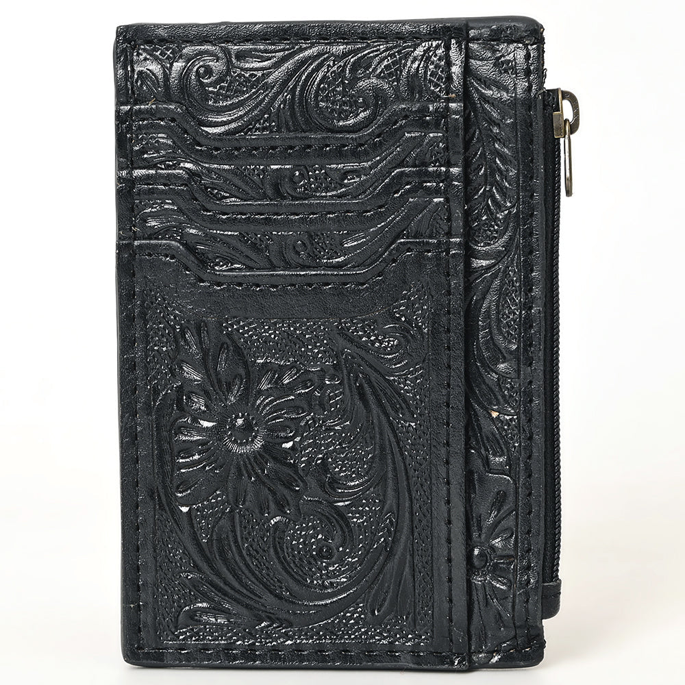 American Darling Card-Holder Hand Tooled Genuine Leather Women Bag Western Handbag Purse