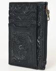 American Darling Card-Holder Hand Tooled Genuine Leather Women Bag Western Handbag Purse