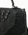 American Darling Tote Crocodile Embossed Genuine Leather Women Bag Western Handbag Purse