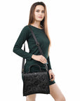 Hand Tooled Genuine Leather women bag western handbag purse