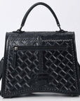 Hand Tooled Genuine Leather women bag western handbag purse