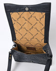 Hand Tooled Genuine Leather women bag western handbag purse