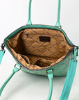 Tote Hand Tooled Genuine Western Leather Women Bag