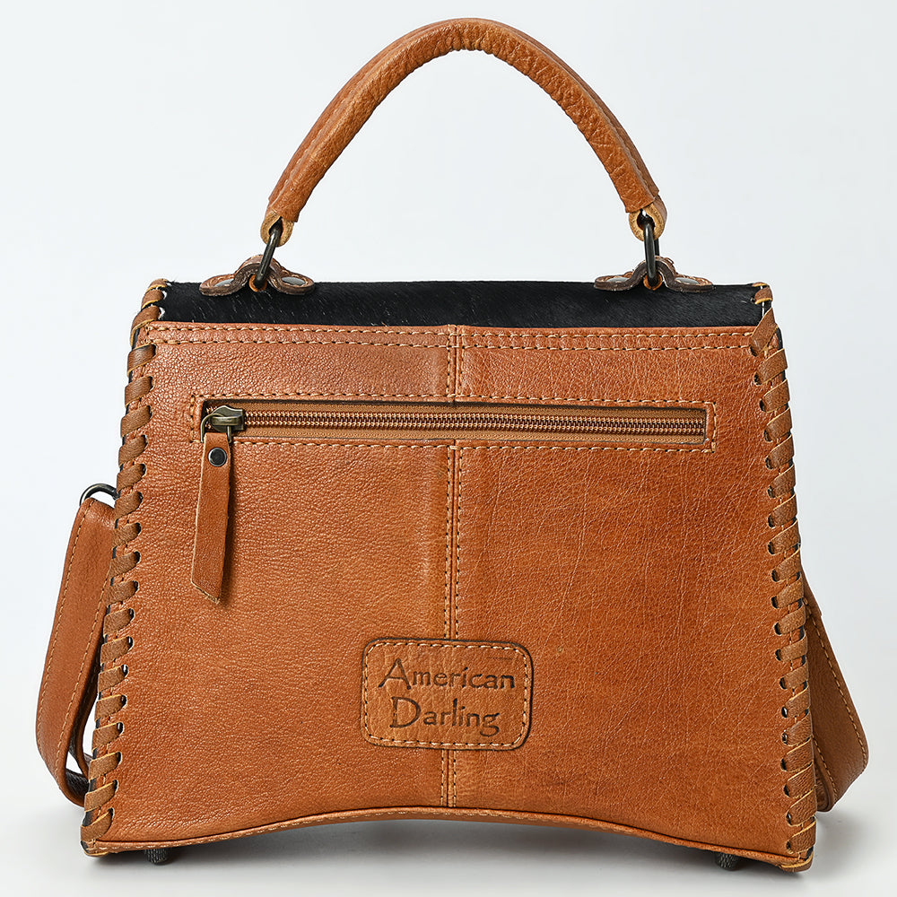 American Darling Adbg1520 Tote Hair-On Genuine Leather Women Bag Western Handbag Purse