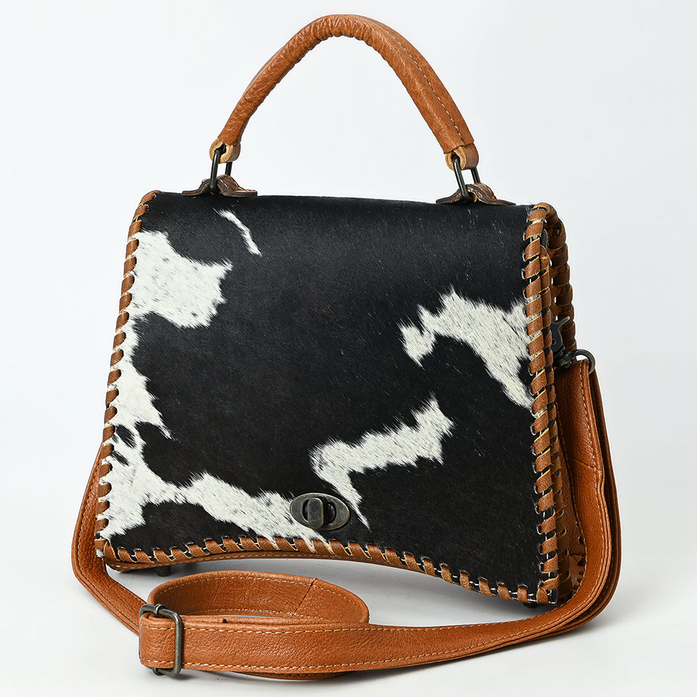 American Darling Adbg1520 Tote Hair-On Genuine Leather Women Bag Western Handbag Purse