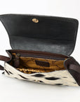 American Darling Adbga569 Cross Body I Hand Tooled Hair-On Genuine Leather Women Bag Western Handbag Purse