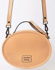 American Darling Canteen Hand Tooled Genuine Leather women bag western handbag purse