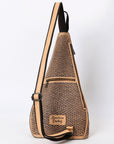 American Darling Sling Beautifully Hand Tooled Genuine Leather women bag western handbag purse