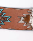COMFYTACK Western Leather Horse Tripping Breast Collar Brown Floral Carved