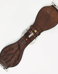 American Darling Floral Hand Tooled I watch Men Women Genuine Leather