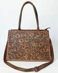 American Darling Tote Beautifully Hand Tooled  Genuine Leather women bag western handbag purse