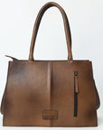 American Darling Tote Beautifully Hand Tooled  Genuine Leather women bag western handbag purse