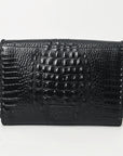 American Darling Adbg1526 Small Crossbody Crocodile Embossed Genuine Leather Women Bag Western Handbag Purse