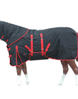 Hilason 1200D Waterproof Winter Horse Turnout Blanket Neck Cover Belly Wrap