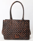 American Darling Tote Beautifully Hand Tooled  Genuine Leather women bag western handbag purse