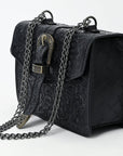 American Darling Small Crossbody Beautifully Hand Tooled  Genuine Leather women bag western handbag purse