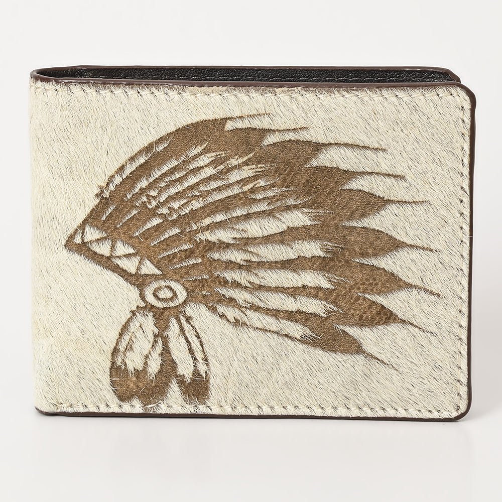 American Darling Wallet Hair-On Genuine Leather Women Bag Western Handbag Purse