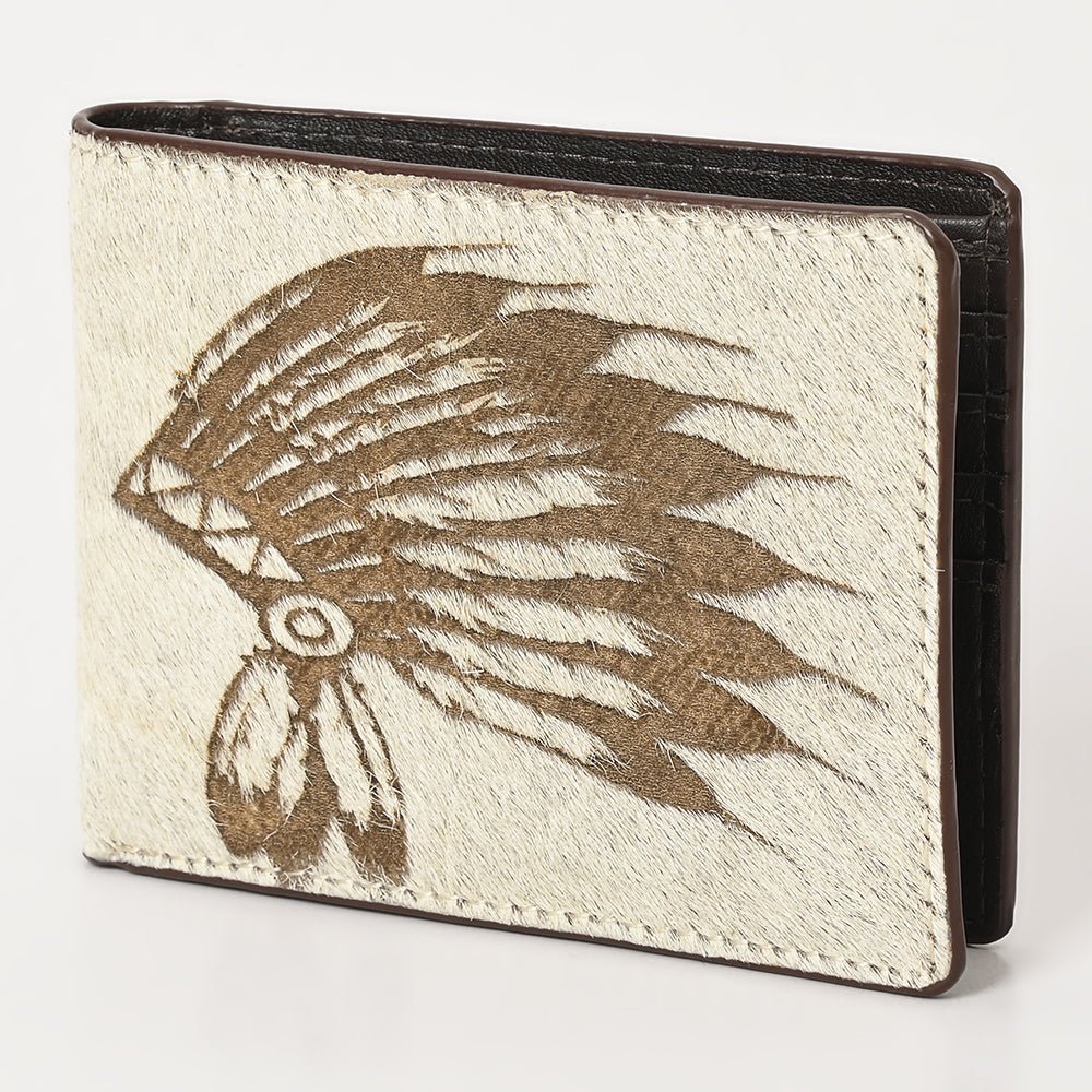 American Darling Wallet Hair-On Genuine Leather Women Bag Western Handbag Purse