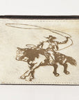 American Darling Wallet Hair-On Genuine Leather Women Bag Western Handbag Purse