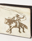 American Darling Wallet Hair-On Genuine Leather Women Bag Western Handbag Purse