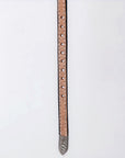 American Darling Hand tooled Hatband Genuine American Leather Western Adjustable Unisex