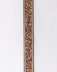 American Darling Hand tooled Hatband Genuine American Leather Western Adjustable Unisex