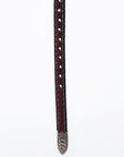 American Darling Hand tooled Hatband Genuine American Leather Western Adjustable Unisex