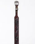 American Darling Hand tooled Hatband Genuine American Leather Western Adjustable Unisex