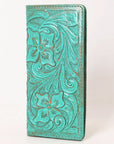 American Darling Clutch Beautifully Hand Tooled  Genuine Leather women bag western handbag purse