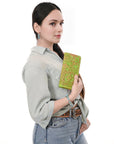 American Darling Clutch Beautifully Hand Tooled  Genuine Leather women bag western handbag purse