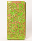 American Darling Clutch Beautifully Hand Tooled  Genuine Leather women bag western handbag purse