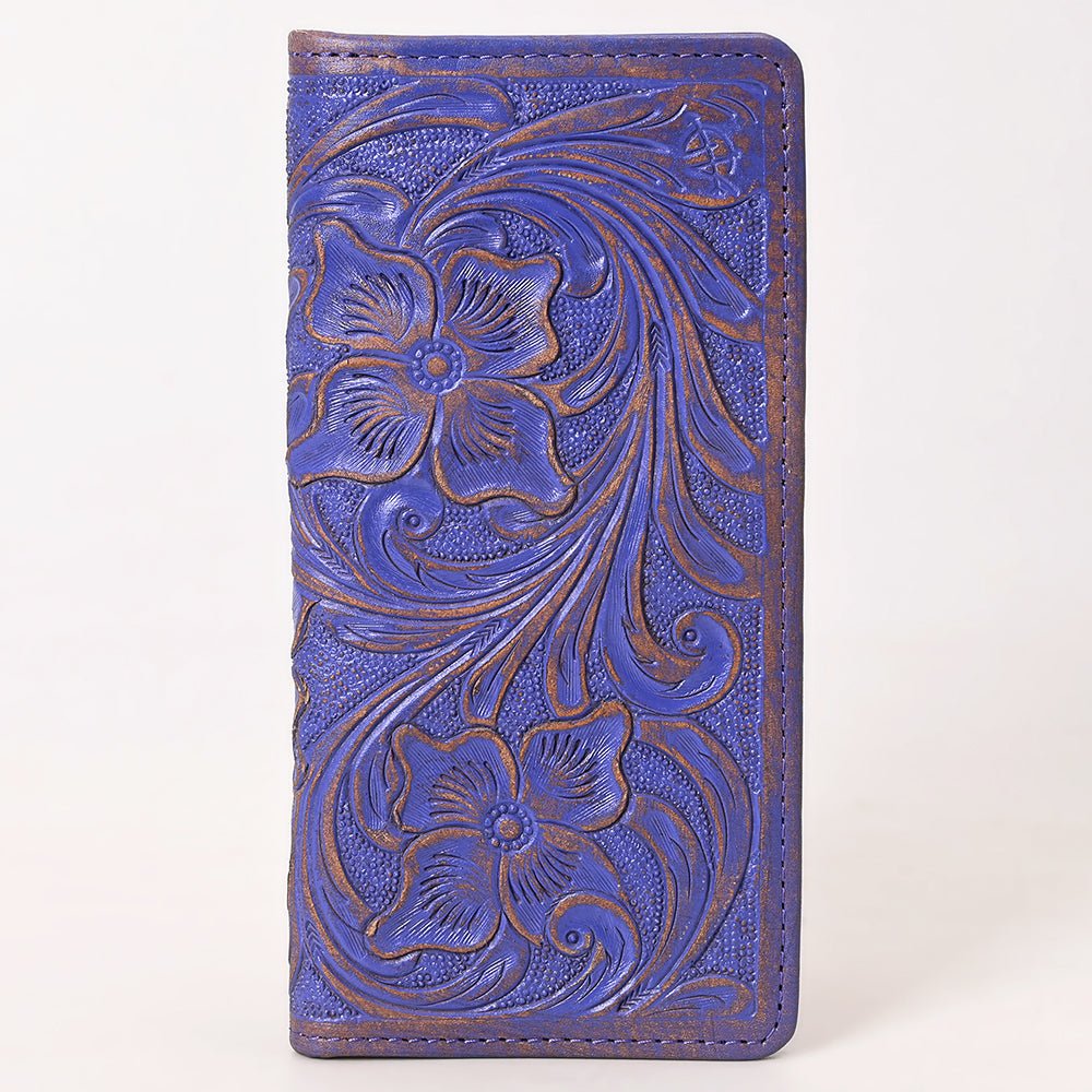 American Darling Clutch Beautifully Hand Tooled  Genuine Leather women bag western handbag purse
