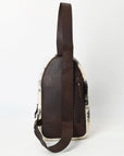 ADBGA590A Sling Hand Tooled Genuine Leather Women Bag Western Handbag Purse