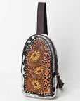 ADBGA594A Sling Hand Tooled Genuine Leather Women Bag Western Handbag Purse