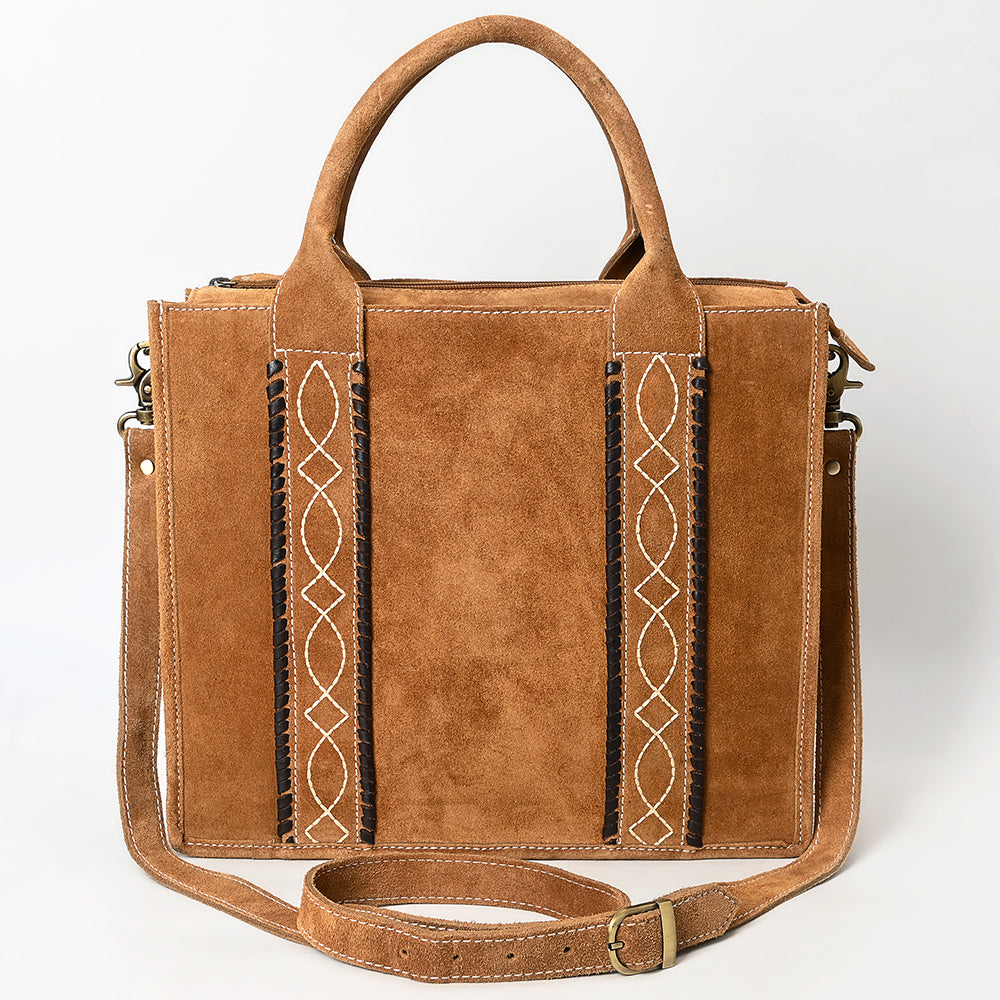 American Darling Tote Genuine Suede Leather women bag western handbag purse