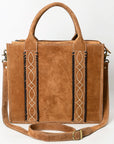 American Darling Tote Genuine Suede Leather women bag western handbag purse