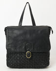 Never Mind Nmbgm115B  Vintage Handmade Genuine Cowhide Leather Women Bag Western Handbag Purse