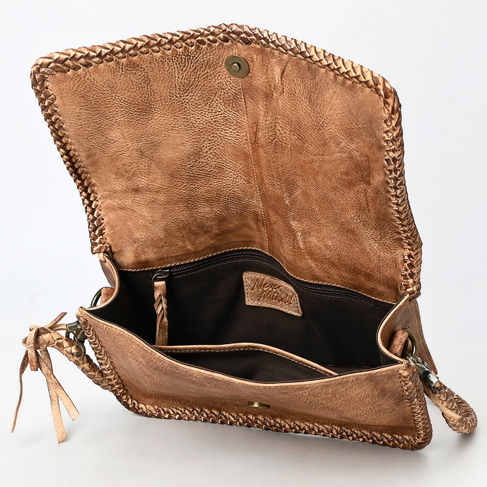 Never Mind NMBGM180 Crossbody Genuine Leather women bag western Bag