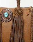 American Darling Duffel Genuine Leather Women Bag Western Handbag Purse