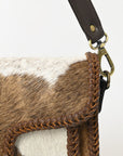American Darling Adbgm405A Small Crossbody Hair-On Genuine Leather Women Bag Western Handbag Purse