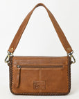 American Darling Adbgm405B Small Crossbody Hair-On Genuine Leather Women Bag Western Handbag Purse
