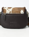 American Darling Adbgm456 Small Crossbody Hair-On Genuine Leather Women Bag Western Handbag Purse