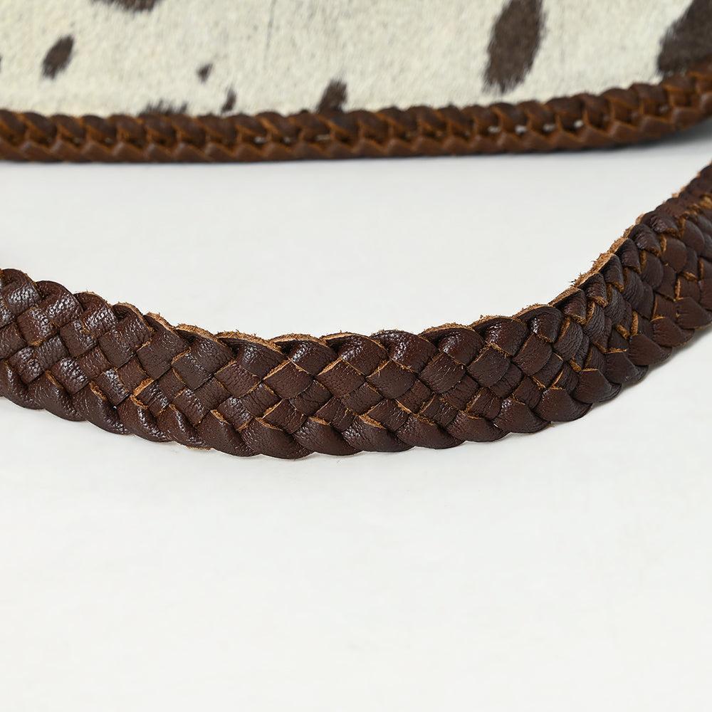 American Darling Adbgm457 Small Crossbody Hair-On Genuine Leather Women Bag Western Handbag Purse