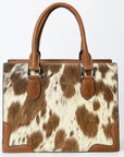 American Darling Hair-On Genuine Leather women bag western handbag purse