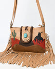 Genuine Leather women bag western handbag purse