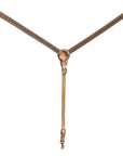 BAR H EQUINE Western Handtooled Leather Horse Headstall & Breast Collar Set