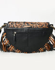 American Darling Small Crossbody Hand Tooled Genuine Leather Women Bag Western Handbag Purse