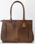 American Darling Tote Crocodile Embossed Genuine Leather Women Bag Western Handbag Purse