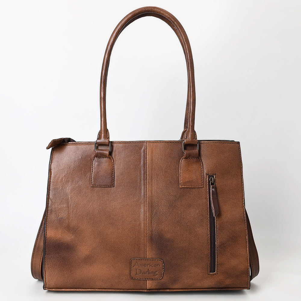 American Darling Adbg1561C Tote Crocodile Embossed Genuine Leather Women Bag Western Handbag Purse